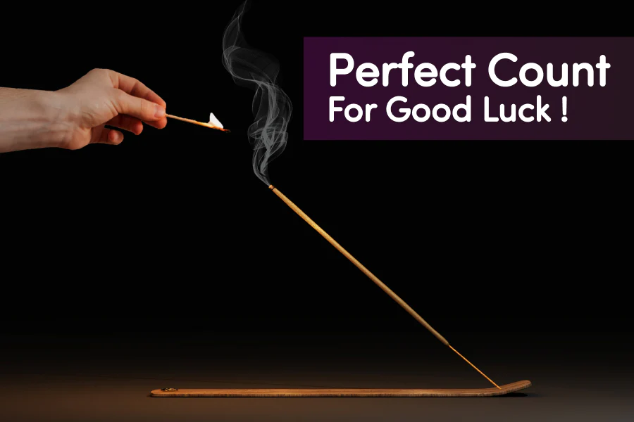 How Many Incense Sticks to Burn for Good Luck?