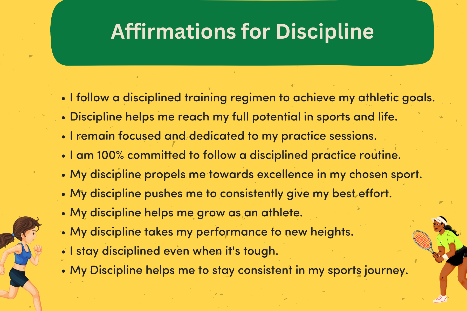 positive sports affirmations